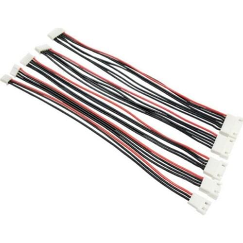 5Pcs/Lot JST-XH 1S 2S 3S 4S 5S 6S 20cm 22AWG Balance Wire Extension Charged Cable Lead Cord for RC Lipo Battery Charger