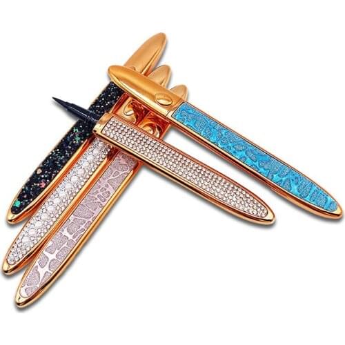 2021 Magic Self-adhesive Eyeliner Pen Glue-free Magnetic-free for False Eyelashes Waterproof No Blooming Eye Liner Pencil