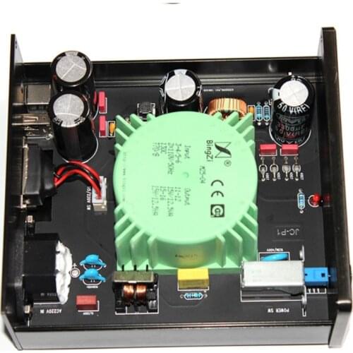 DAC-X6 30AV DC12V/2.5A+USB 5V/5A DC dual output linear thermal power supply voltage regulator DAC XMOS Mobile phone power supply