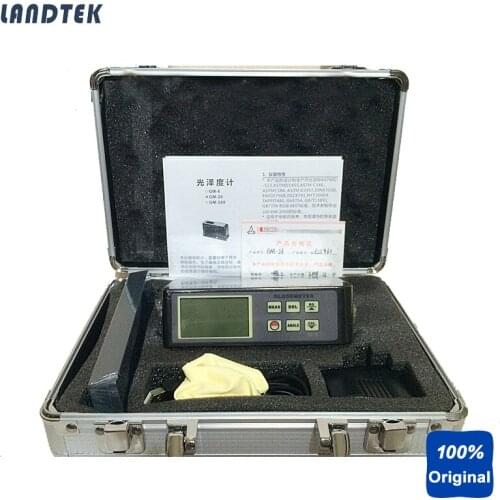 Digital Glossmeter Surface Cleaning Gloss Meter Tester Vancometer 0.1-200Gu Landtek GM268
