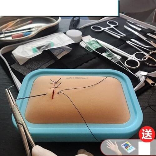 Surgical suture tools, operation training instrument tool kit for Medical/science/Students Set