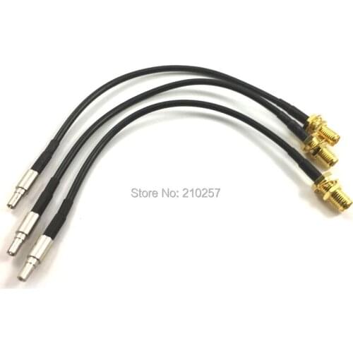 1pcs Crc9 Pigtail Connector Cable torp-Sma Female Adaptor for Huawei 3G 4G router 15cm