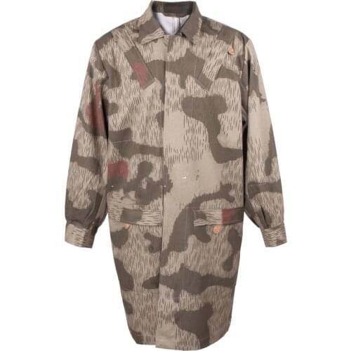 WW2 WWII GERMAN ELITE PARATROOPER FALLSCHIRMJAEGER TAN&WATER CAMOUFLAGE MILITARY UNIFORM SMOCK COLLECTION WAR REENACTMENTS