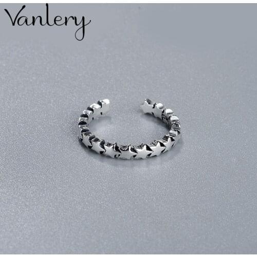 Creative Style Boho Star Rings For Women Men Adjustable Ring Fashion Charm Jewelry Wholesale 2021