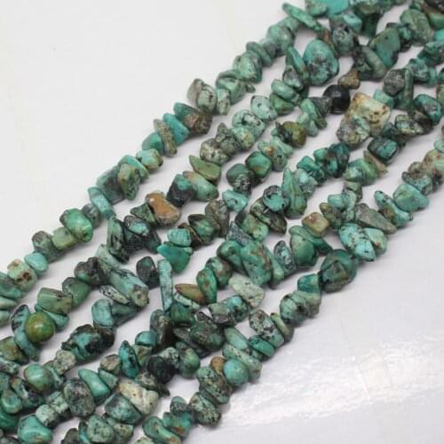 Mini. order is $7! 4-11mm Natural Africa Turquoises Freeform Macadam Loose Beads 34