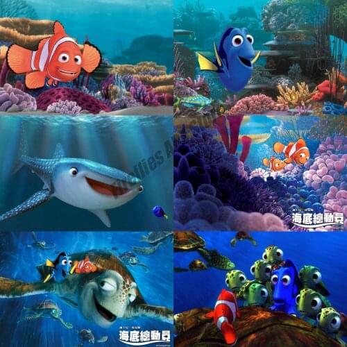Full Square Round 5D Diamond Painting Disney Anime Finding Nemo Cross Stitch Kits Mosaic Diamond Embroidery Drill Home Decor