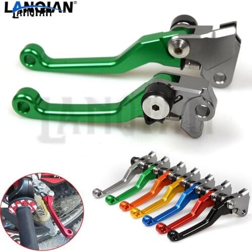 CNC Motorcycle Dirt bike Pivot Brake Clutch Levers For KAWASAKI KX250F 2005-2012 Motocross Accessories KX 250F 250 F KX-F