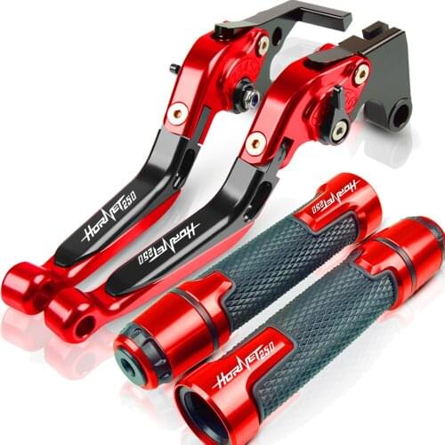 Brake Clutch Levers Handlebar Hand Grips Motorcycle Adjustable Folding for Honda Hornet 250 Hornet250 2001 Brake Clutch Levers