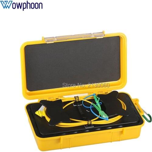 SC/APC-LC/APC OTDR Dead Zone Eliminator,Fiber Rings 500M Fiber Optic OTDR Launch Cable Box 1Km 2Km SM 1310/1550nm