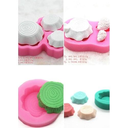 Tree stumpsugar mold silicone cake mold chocolate mold Decorative mold