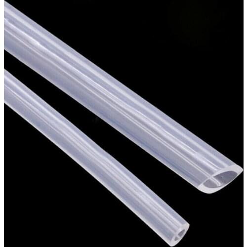 1-5 Meter 0.8-12.7mm ID x 3-22.3mm ODClear Silicone Hose Tube High Temp Connecting Pipe Catheter Food Grade