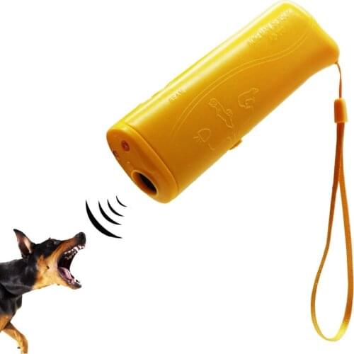 3 in 1 Anti Barking Stop Bark Dog Training LED Ultrasonic Anti Bark Barking Dog Training Repeller Control Trainer Device New