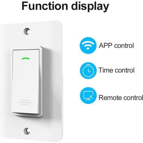 Smart Switch WiFi Smart Light Switch Key Switch APP Remote Control Smart Life Voice Control Sensor Switch Alexa Google Assistant