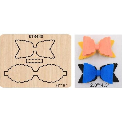 Bow die cutting & Wooden dies