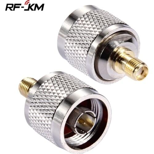 High Quality Copper RF Coaxial Coax N male to SMA Female Connector SMA to N Plug Adapter