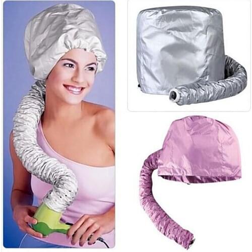 1pcs Portable Soft Hair Drying Cap Hair Dryer Cap Hairdressing Supplies Blow Dryer Attachment Curl Tools for Women Girls