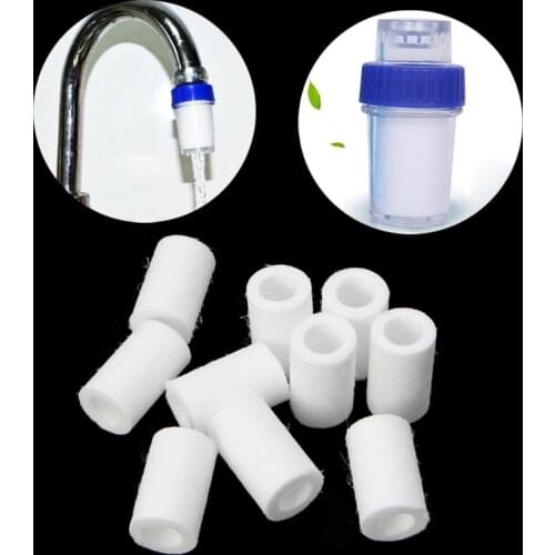 10PCS Water Purifier Remove Rust Quality Test Replacement Water Filter Cotton