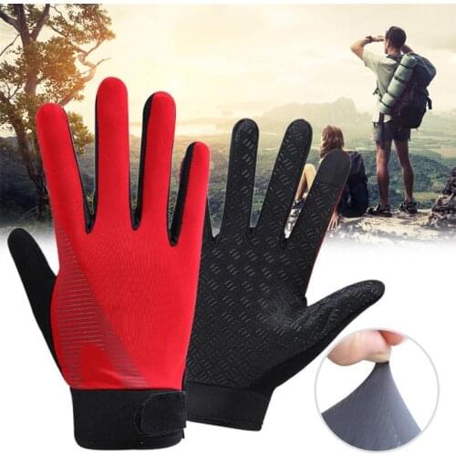 2021 Sunscreen Thin Cycling Sports Fitness Gloves All-finger Outdoor Cycling Climbing Training Fitness Gloves