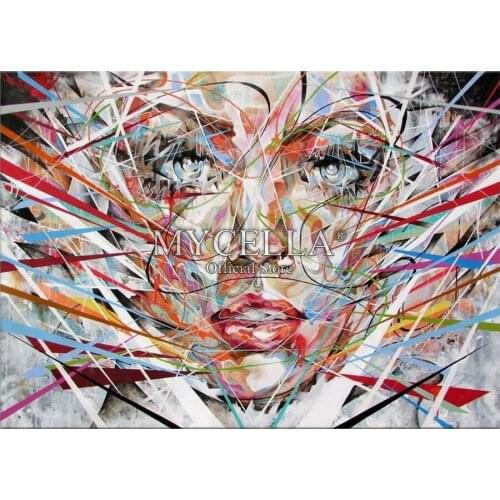 5D Diy Diamond Painting Cross Stitch Diamond Embroidery Painted Portraits Full Round Diamond Mosaic Pasted Needlework Crafts