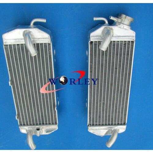 FOR aluminum radiator KTM 250 400 450 520 525 MXC EXC 01 02 2001 2002