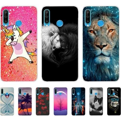 For honor 20s case coque silicone soft cover for huawei honor 20 S bumper tpu fundas Painted Shells Bags shockproof cute