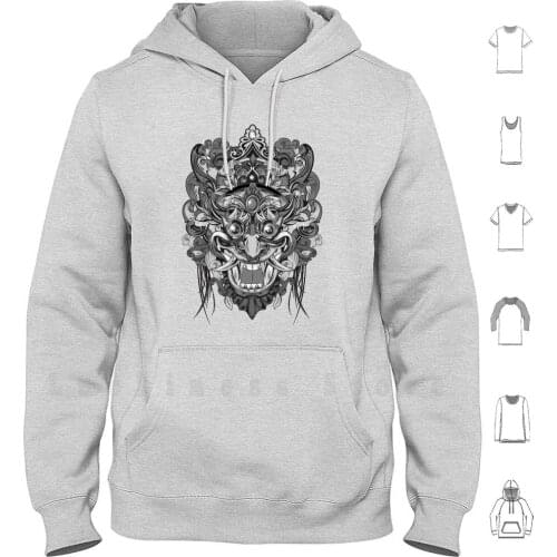 Mask Black & White hoodies Mask Tattoo