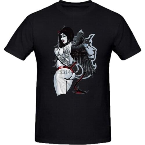 OG Abel OGABEL Mens Dark Angel T Shirt Black Tee Clothing Apparel