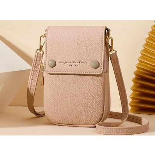 New Arrival Spring Small Crossbody Bags for Women Leather Purses Mini Handbags Shoulder Bag Female Phone Pocket Flap Cover Bag