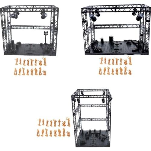 Garage Frontline Base Scene Model Display Stage Hobby System Base