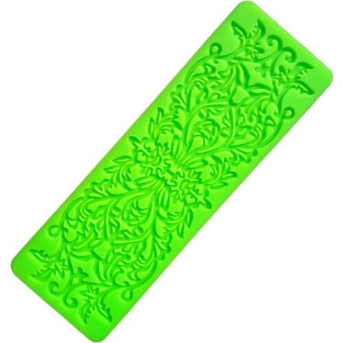 Silicone Lace Mold Mould Sugar Craft Fondant Cake Decorating Tools Embossed Mold Cake Decorating Mould Baking Tool D701