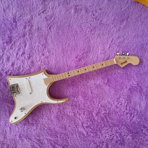 Three-string childrens electric guitar