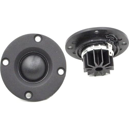 1 Pair 6Ohm 30W Silk Film Audio Tweeter Speaker Universal Treble Loudspeaker Horn Hifi Audio Car Speakers Drop Shipping