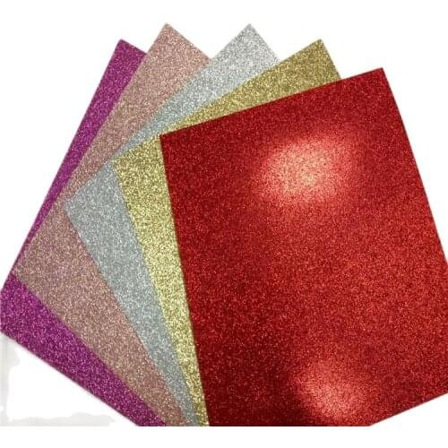 165pcs 12 inch colorful glitter paper for child DIY crafts and wedding decoration