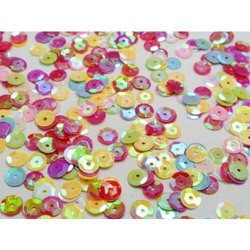 3000 CUP round loose sequins Paillettes 8mm sewing Wedding craft Colour Choice