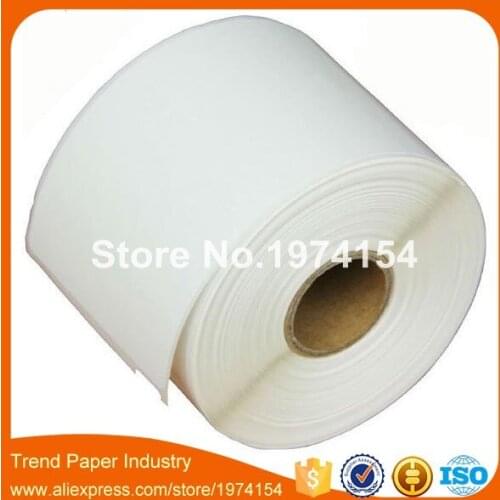 40 Rolls Dymo Compatible 99019 White Label 59mm*190mm 110Pcs/Roll Compatible for LabelWriter 450Turbo Printer SLP 440 450