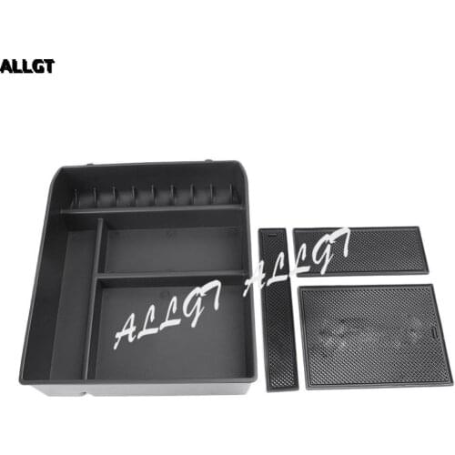 Car Armrest storage container Tray Center Console for Toyota Prado FJ120 2003 2004 2005 2006 2007 2008 2009