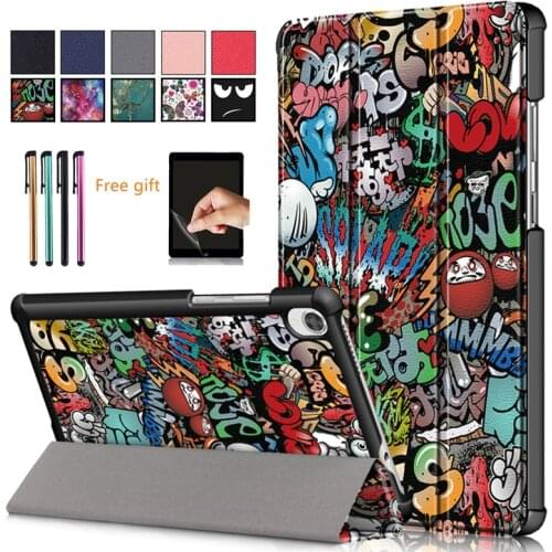 For Huawei MatePad 10.4/Honor V6 case BAH3-W09 BAH3-AL00 PU Leather Cover For Huawei MatePad Pro 10.8 Case Smart Shell+Film+Pen