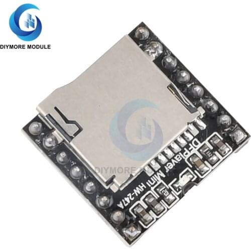 DFPlayer MP3 DF Player Module Supporting TF Card U-Disk IO/Serial Port/AD Music Player Audio Voice Decode Board For Arduino