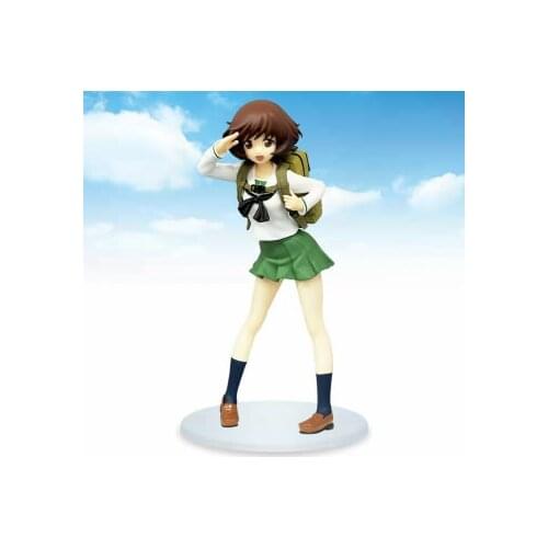17cm Japanese original anime figure GIRLS und PANZER yukari akiyama action figure collectible model toys
