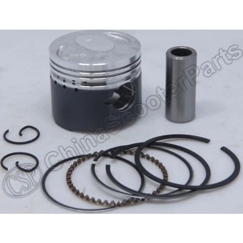 Performance molybdenum 39mm Piston Rings Kit GY6 50CC Jonway Jmstar Yiying Wangye Baotian Sunny Keeway Roketa 1P39QMB Scooter