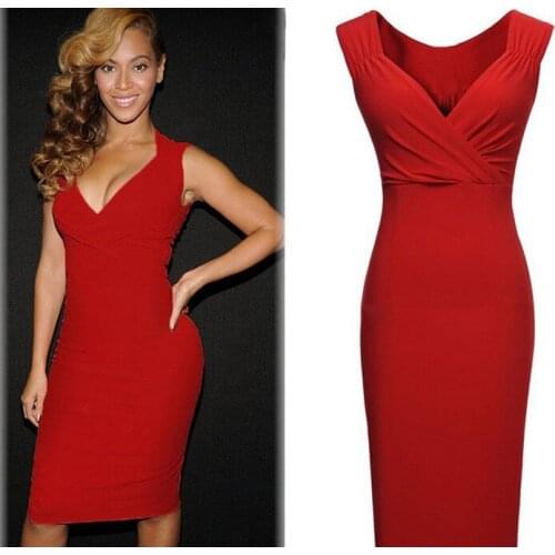 KHQWKR Office Summer Dresses