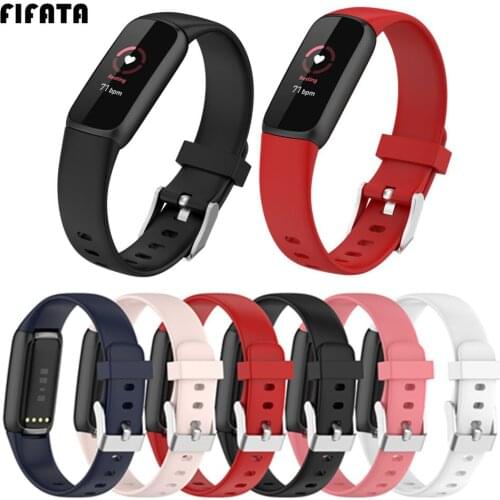 Soft Silicone Watchbands For Fitbit Luxe Smart Watch Sport Strap Band Wrist Strap Accessories For Fitbit Luxe Smart Bracelet