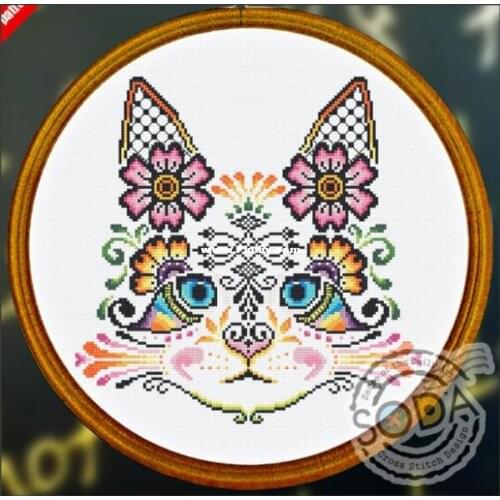 Birds and Peach Blossoms and Birds Counted Cross Stitch Kit Cross stitch RS cotton with cross stitch Soda OP83