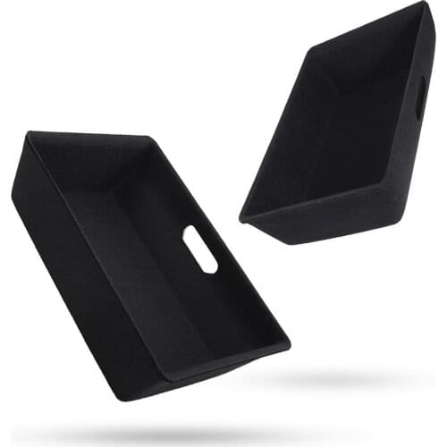 New For Tesla Model Y 2021 Car Underseat Storage Organizer Case Black Storage Drawer Box Suitable Auto Interior Accessories