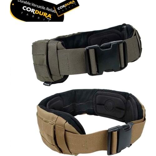 Outdoor New TMC Tactical Hunting Low Profile BL Belt Outdoor Military Combat Waistband Waist Padded Belt CB/RG