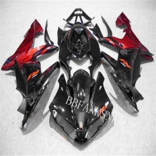 For YAMAHA YZFR1 02 Bodywork for YAMAHA YZFR1 2004 2006 Fairing YZFR1 04 05 06 Abs Fairing black red