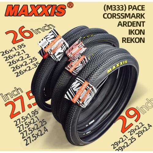 MAXXIS 26 27.5 29 MTB Bicycle Tire 26*1.95/2.1/2.25 27.5*1.75/1.95/2.1/2.25 Mountain Bike Tire PACE ARDENT IKON Steel Wire Tyre