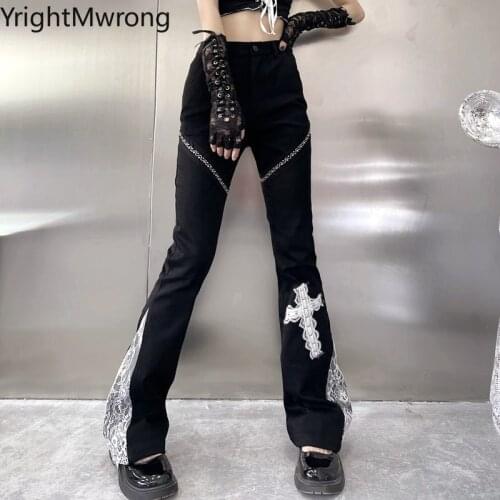 Женские брюки клеш YrightMwrong China At AliExpress