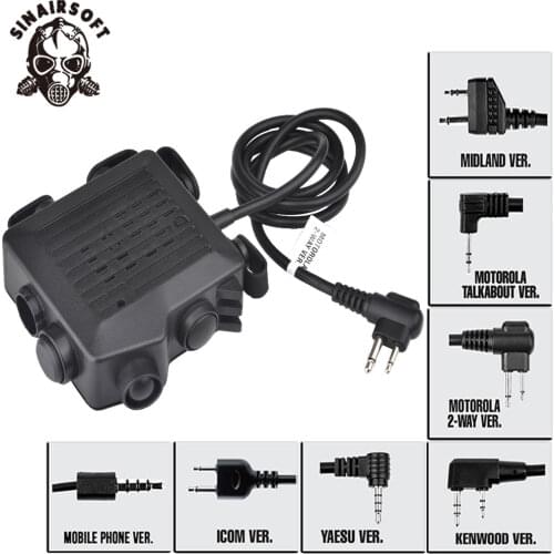 Z-TAC Z 133 Tactical Headset Accessorie Element SELEX TACMIC CT5 PTT Hunting Noise Reduction Headphones PTT