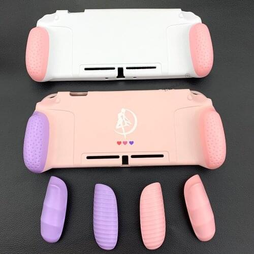 For NS Switch JoyCon Handle Grip Case Protective Shell Waterproof Cover for Nintendo Switch Joycon GripCase + Game Card Case